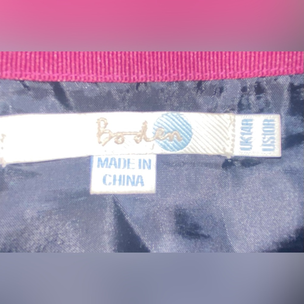 Women’s Boden midi velvet skirt 10 - Picture 7 of 9
